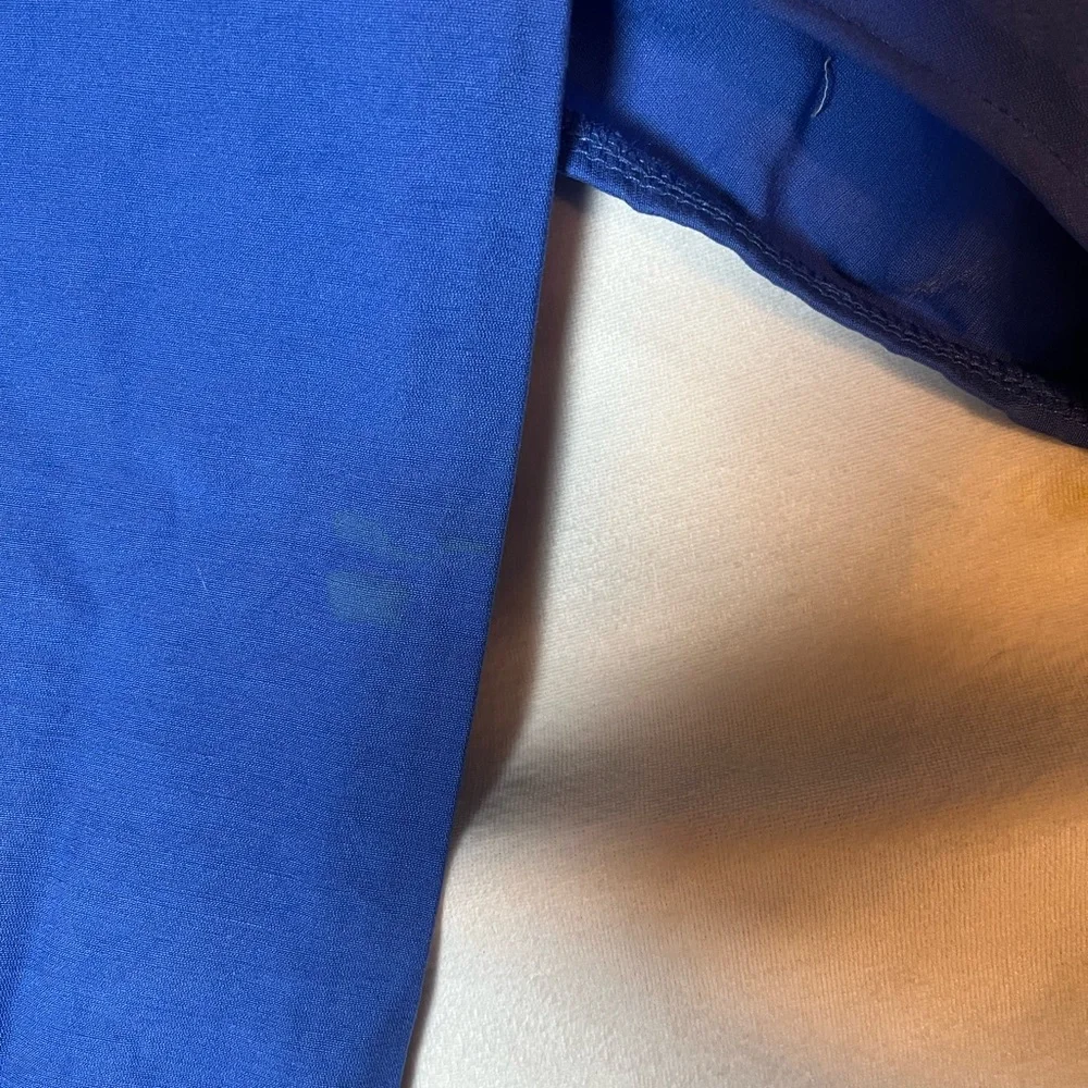 SHEIN Royal Blue Wide-Leg One-Shoulder Jumpsuit XL - Picture 4 of 4